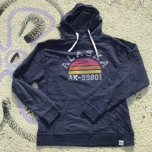 Alaska AK-99801 navy Legacy women’s L Large hoodie Casual apparel sweatshirt